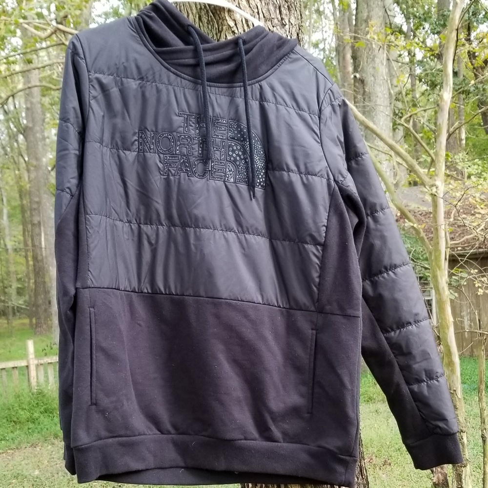North Face black hoodie